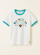 Kids Beaver Canoe Ringer T-Shirt