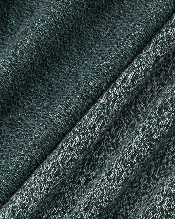 Chandail kangourou original &agrave; capuchon en jersey bouclette en coton bio pour enfants