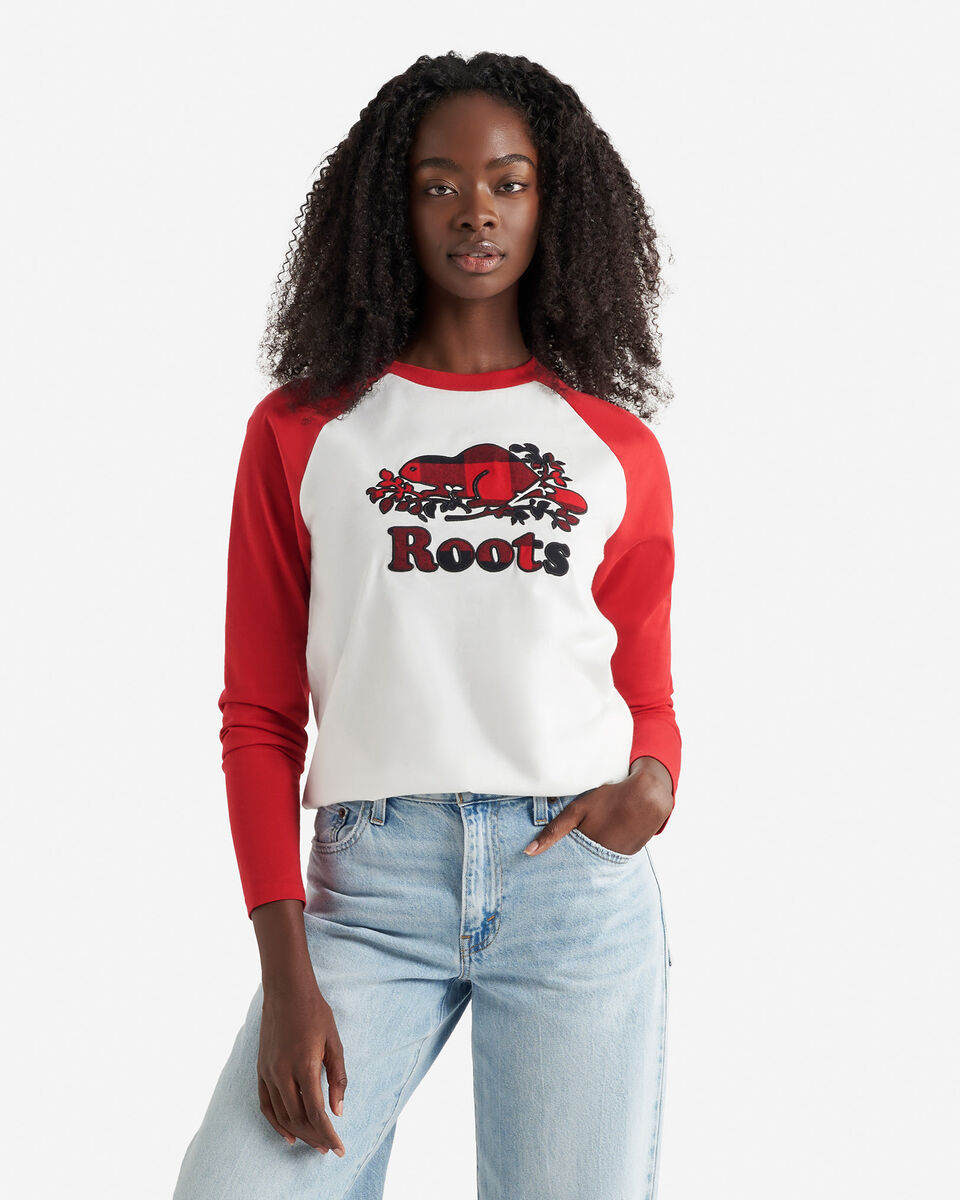 Womens Cooper Plaid Long Sleeve T-Shirt