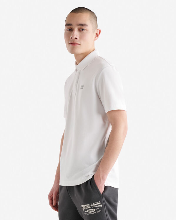 Polo sport en coton piqué