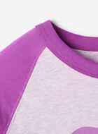 T-shirt style baseball Cooper en coton bio pour enfants