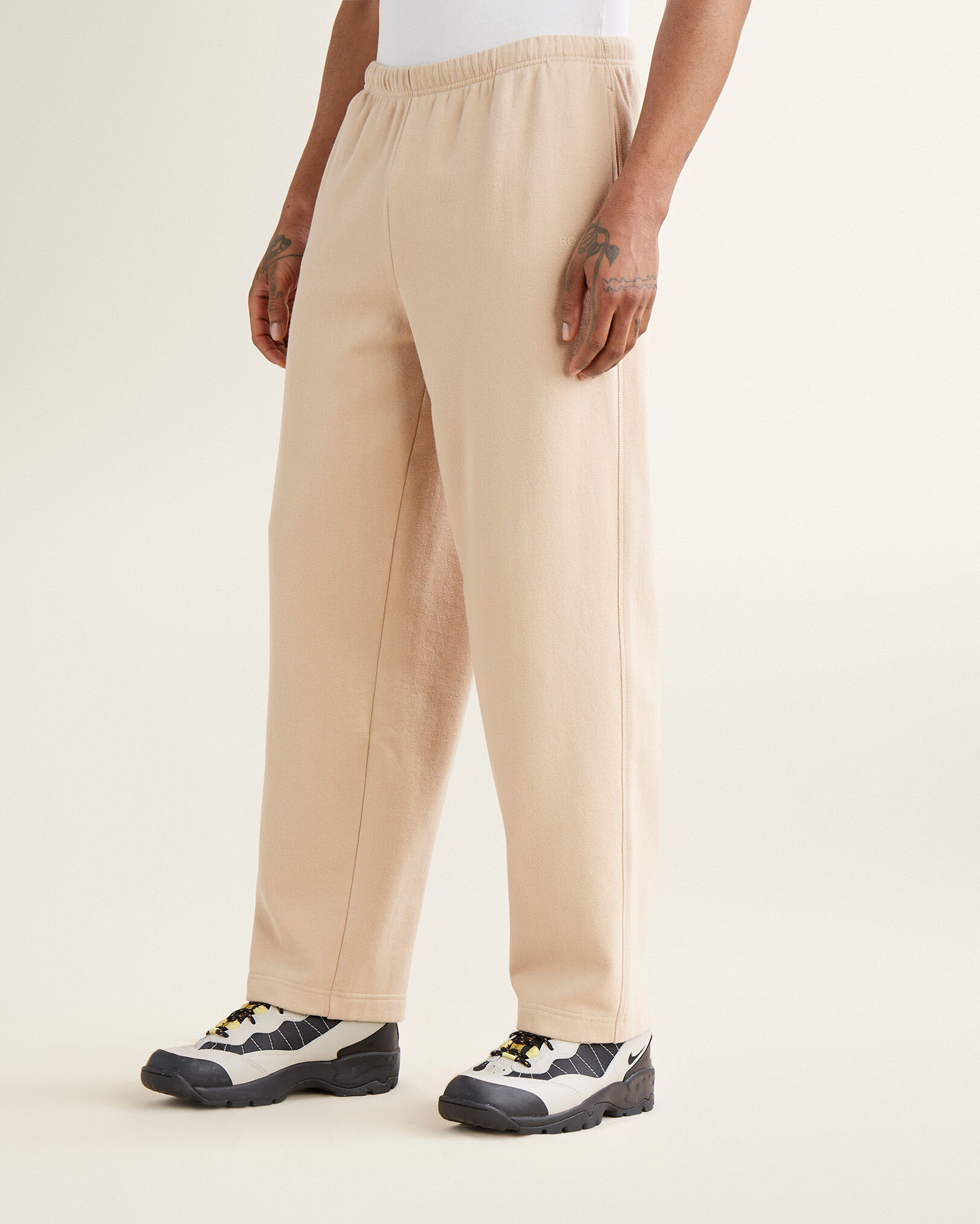 Mens open hem 2025 sweatpants