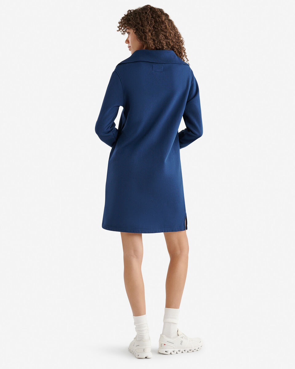 Organic Cooper Half Zip Dress