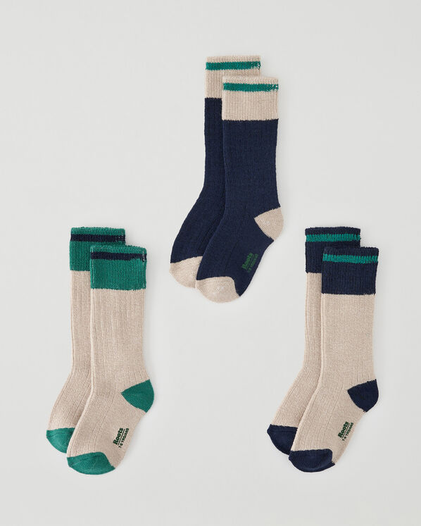 3 paires de chaussettes Cabane pour enfants