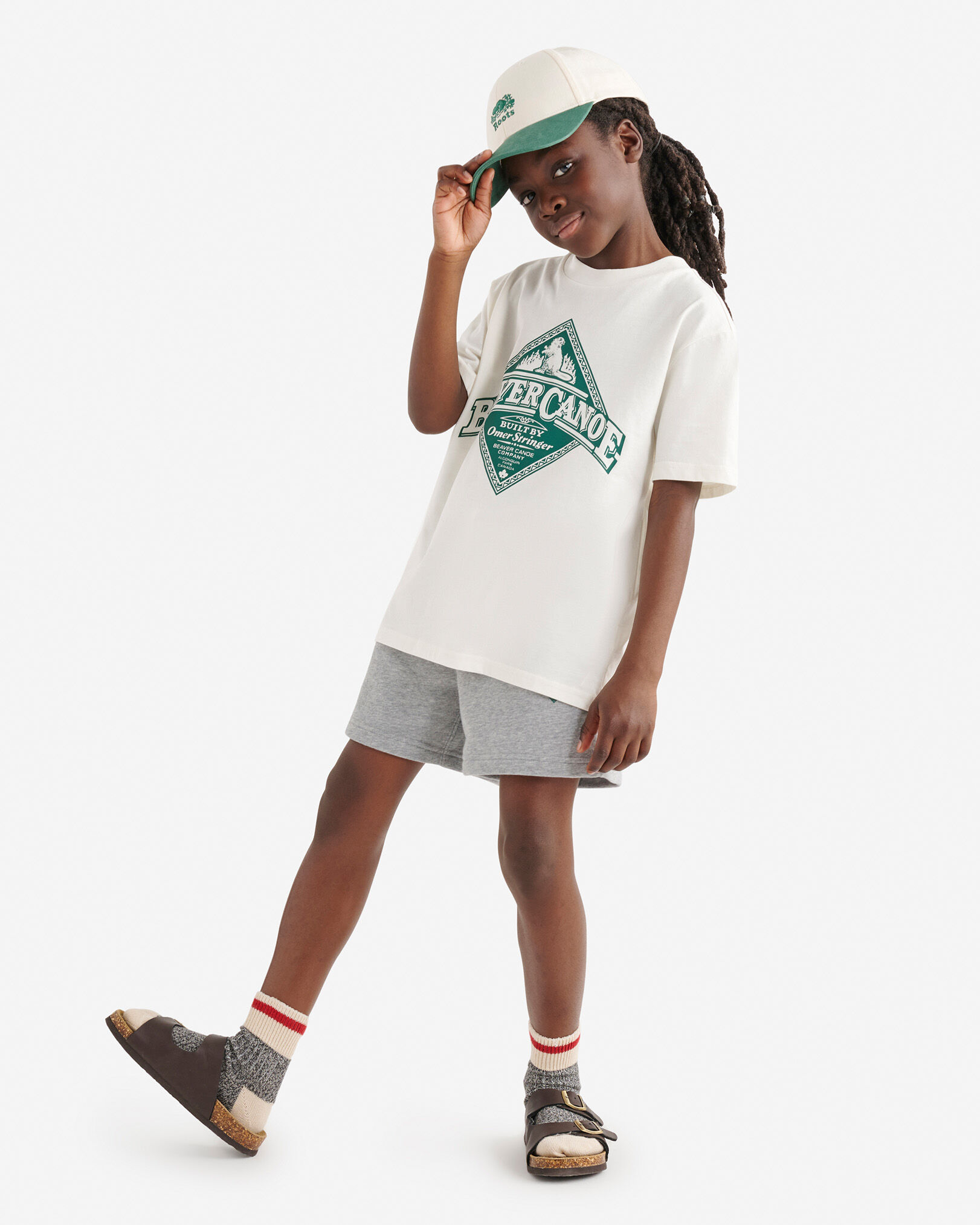 Kids Beaver Canoe T-Shirt