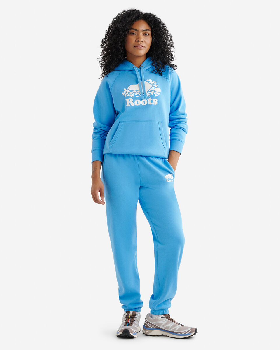 Chandail kangourou original à capuchon en coton bio