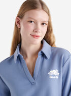 Organic Cooper Long Sleeve Polo Dress