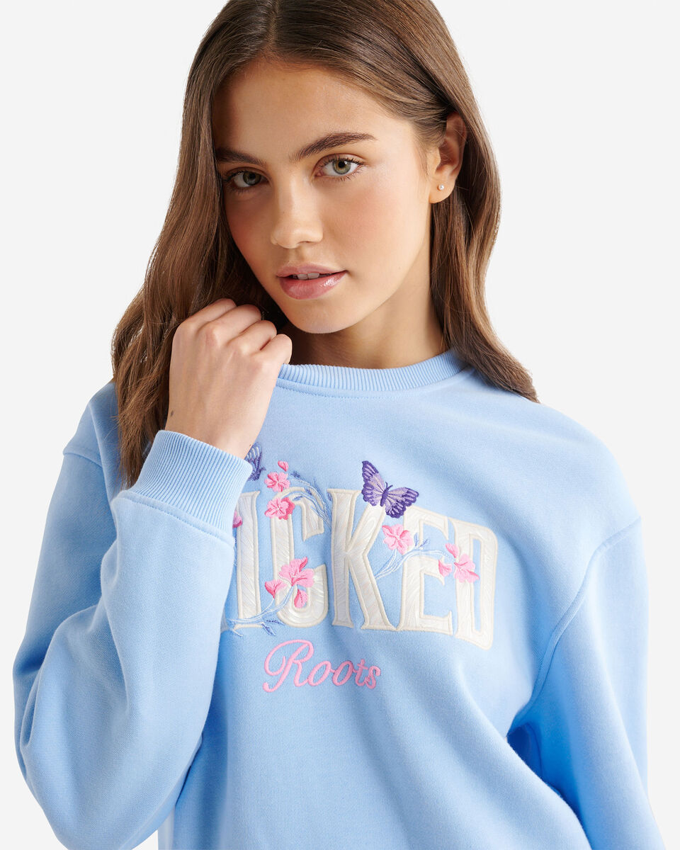 Chandail à col rond floral Roots X Wicked