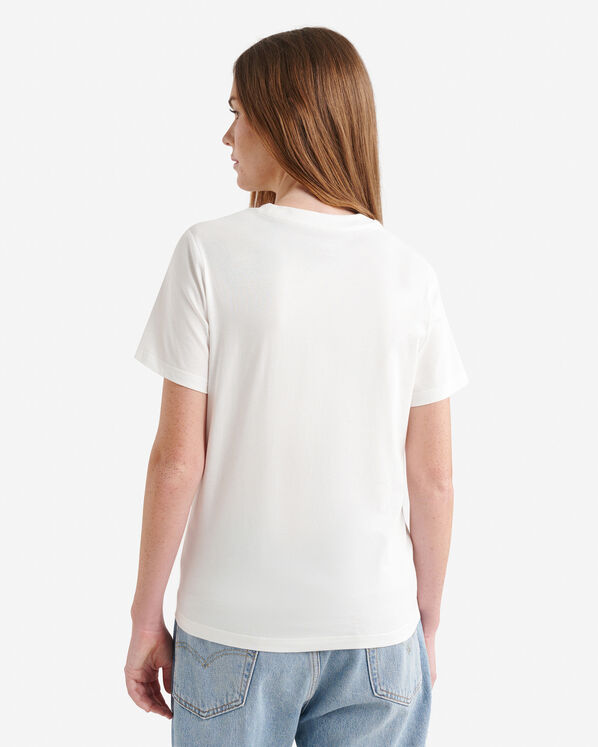 Womens Roots Fruit Stamp T-Shirt