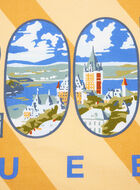 Greetings From QC Tea Towel