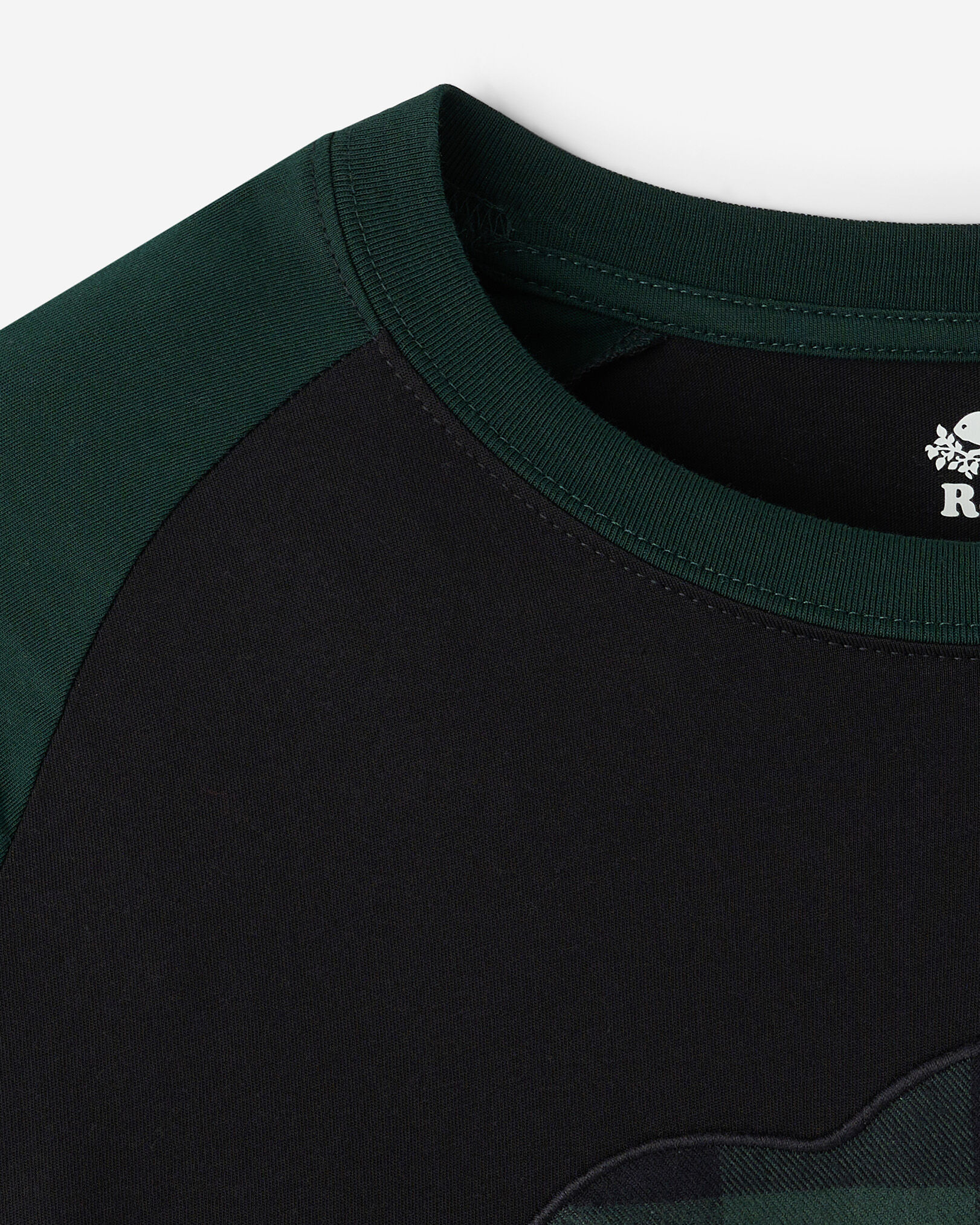 Mens Cooper Plaid Raglan Long Sleeve T-Shirt