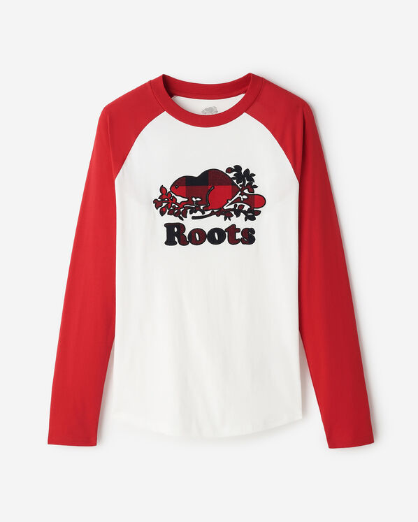 Womens Cooper Plaid Long Sleeve T-Shirt