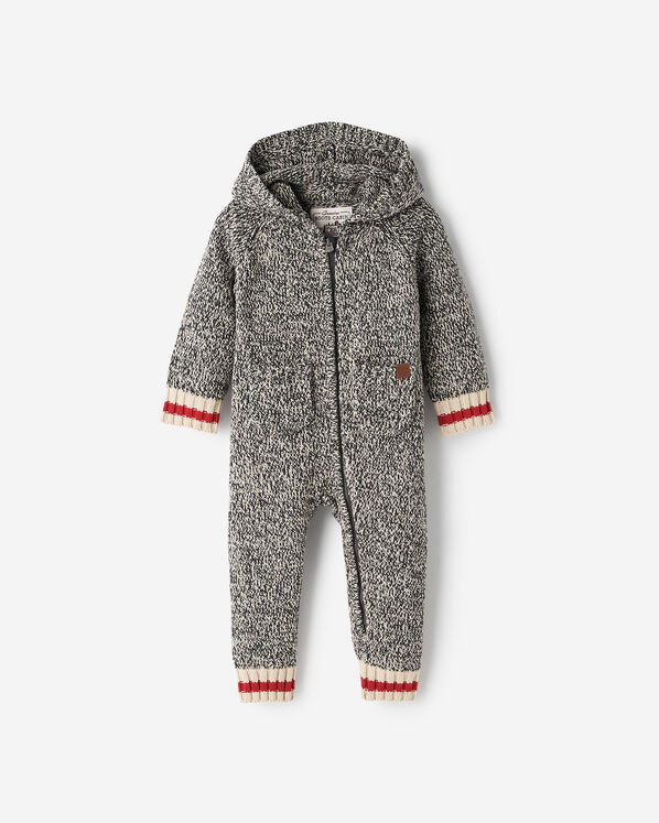 Barboteuse en tricot Cabane pour bébés