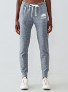 Pantalon court en molleton ajusté à cheville côtelée (entrejambe : 26 po)