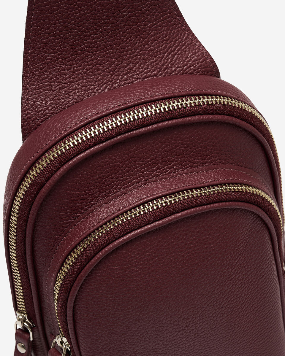 Sac &agrave; bandouli&egrave;re Trinit&eacute; en cuir Cervino