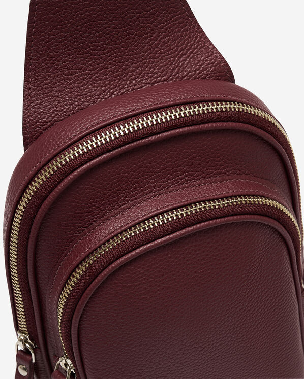 Sac &agrave; bandouli&egrave;re Trinit&eacute; en cuir Cervino
