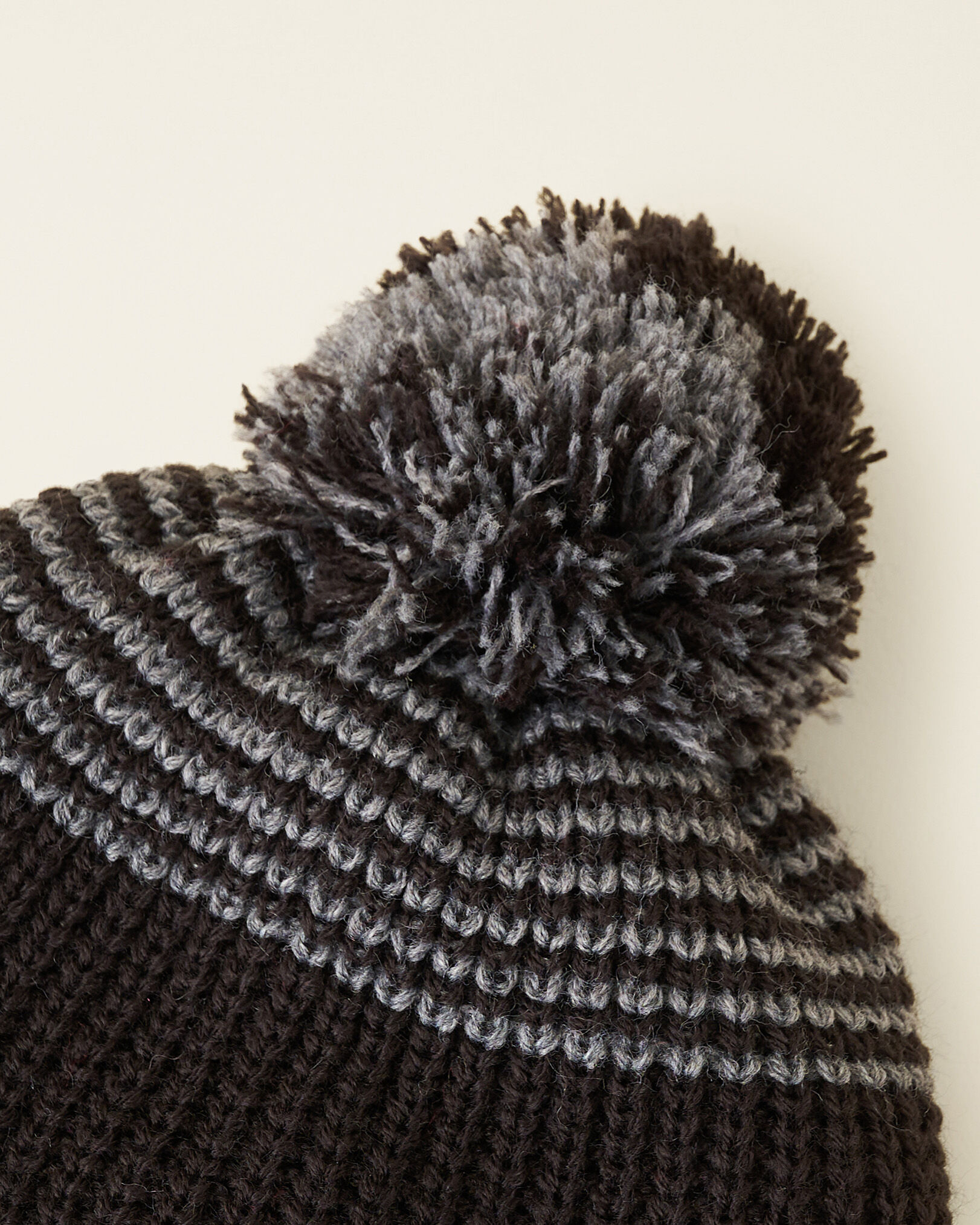 Tuque à rayure Cabane pour tout-petits et bébés