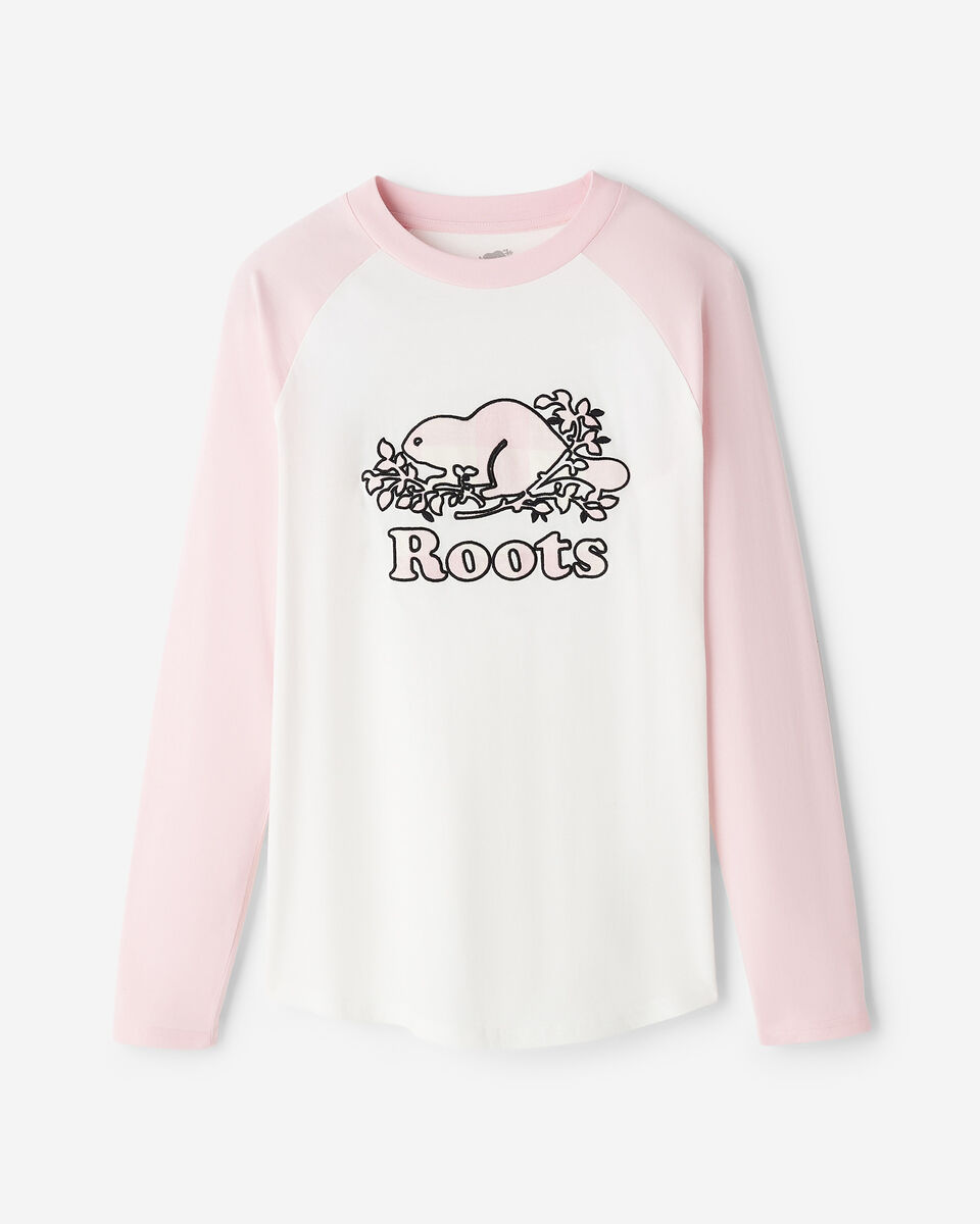 T-shirt &agrave; manches longues Cooper &agrave; carreaux pour femme