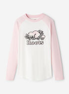 T-shirt &agrave; manches longues Cooper &agrave; carreaux pour femme