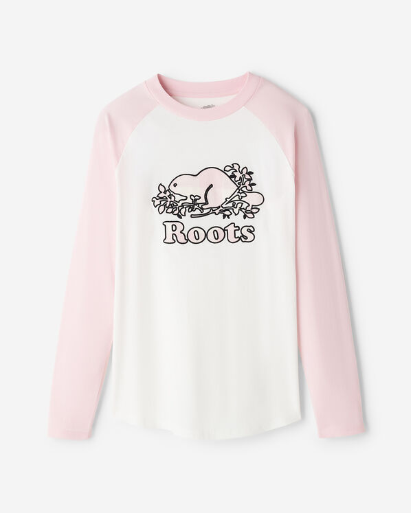 T-shirt &agrave; manches longues Cooper &agrave; carreaux pour femme