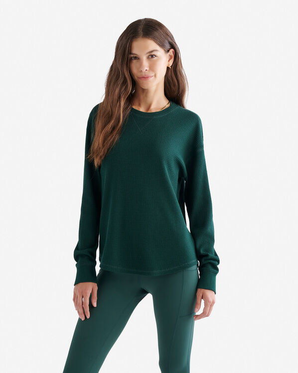 Waffle Long Sleeve Top