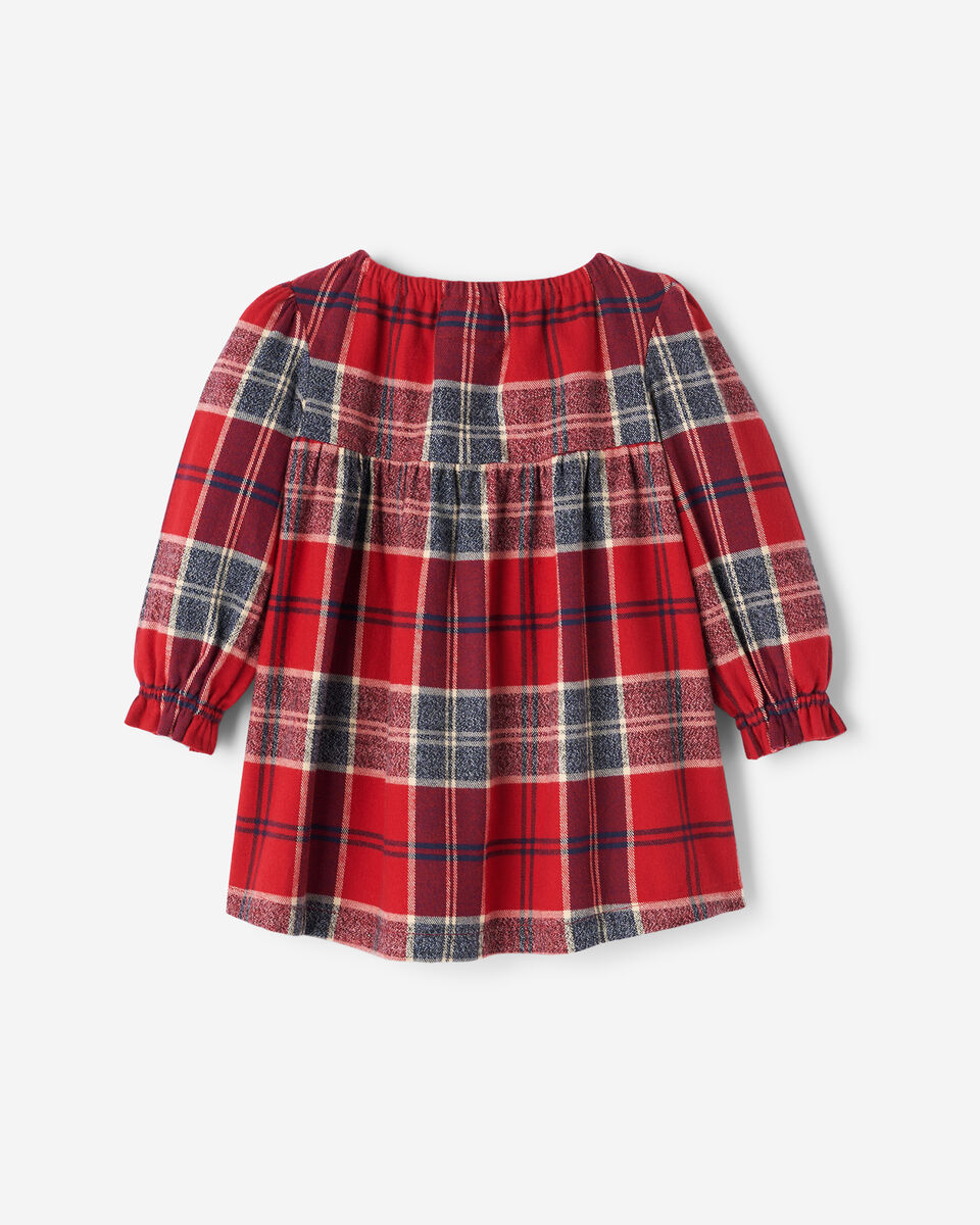 Baby Plaid Tidings Dress