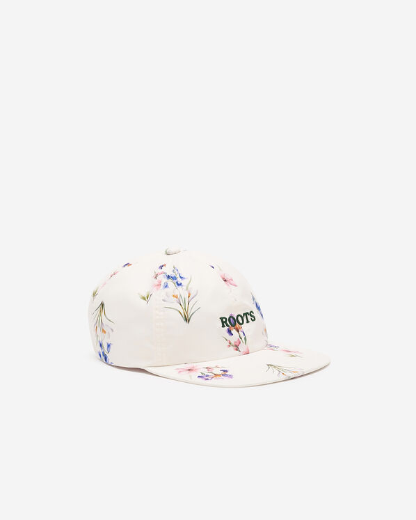 Casquette sport florale Roots 