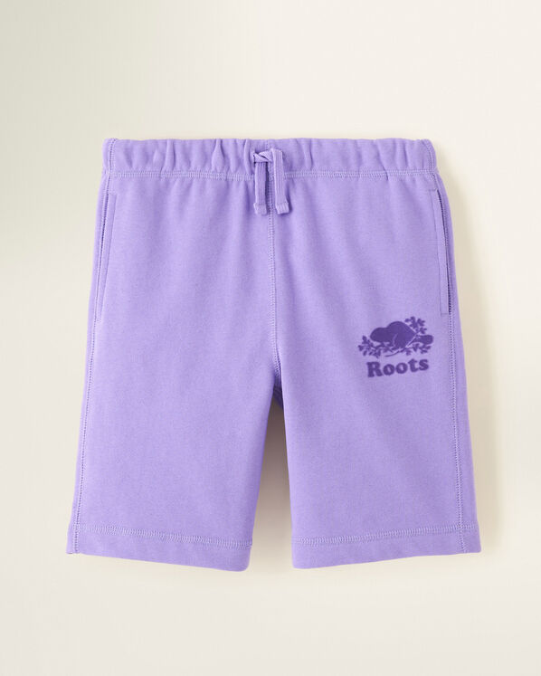 Short original en molleton ton-sur-ton pour enfants