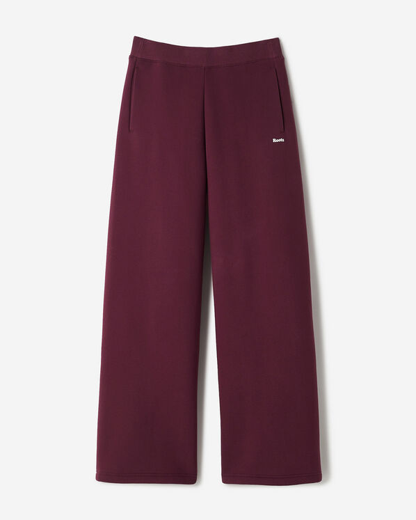 Pantalon en molleton Nuage &agrave; jambe droite