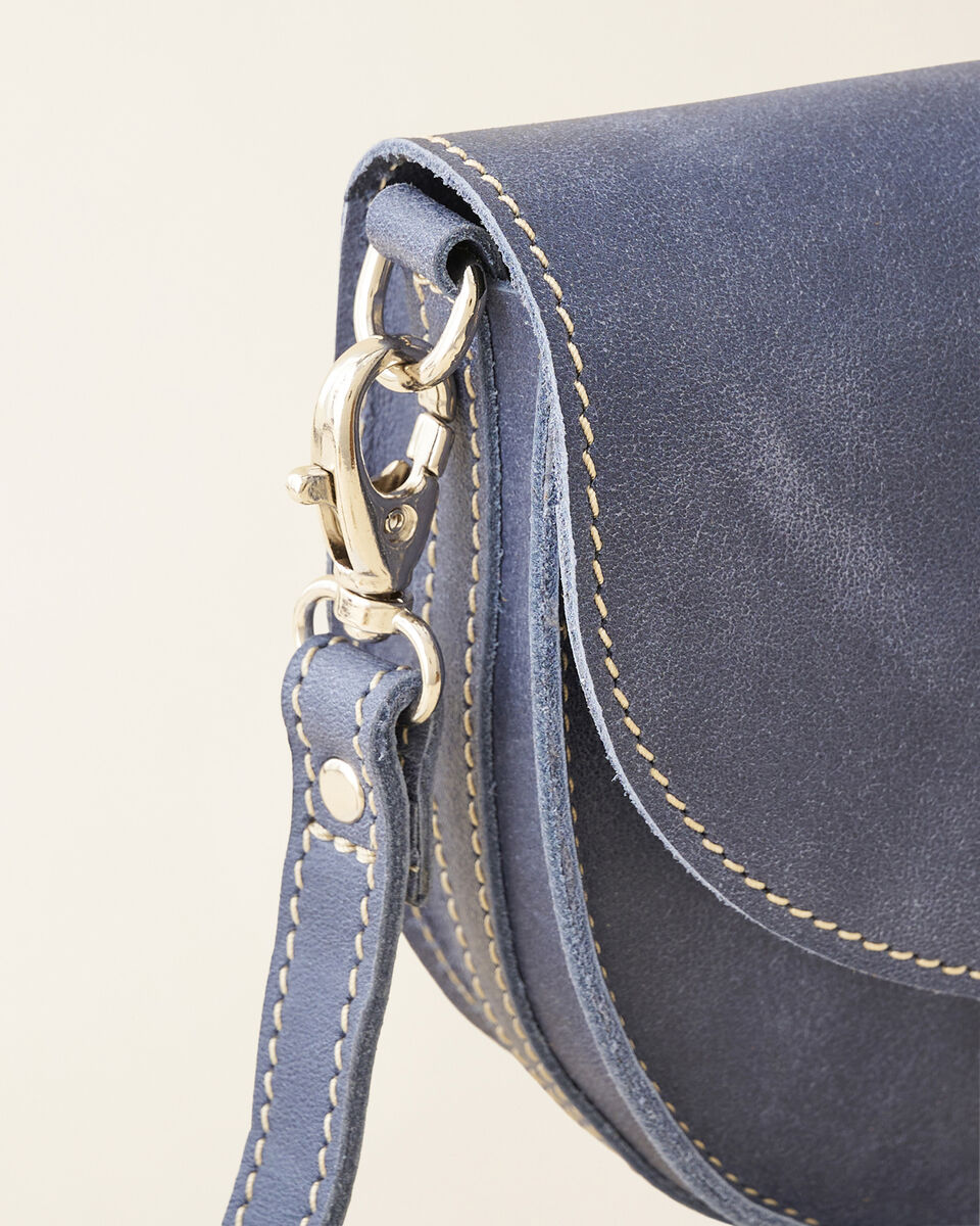 Mini sac à bandoulière en cuir Tribe