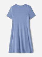 Robe mini en tricot à manches courtes Renew 