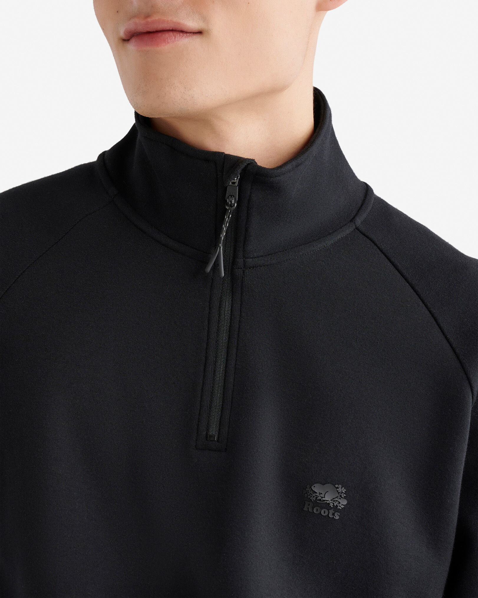 Recover Half Zip Stein | Sweatshirts and Hoodies | Roots