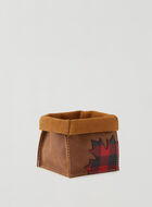 Park Plaid Canada Medium Basket
