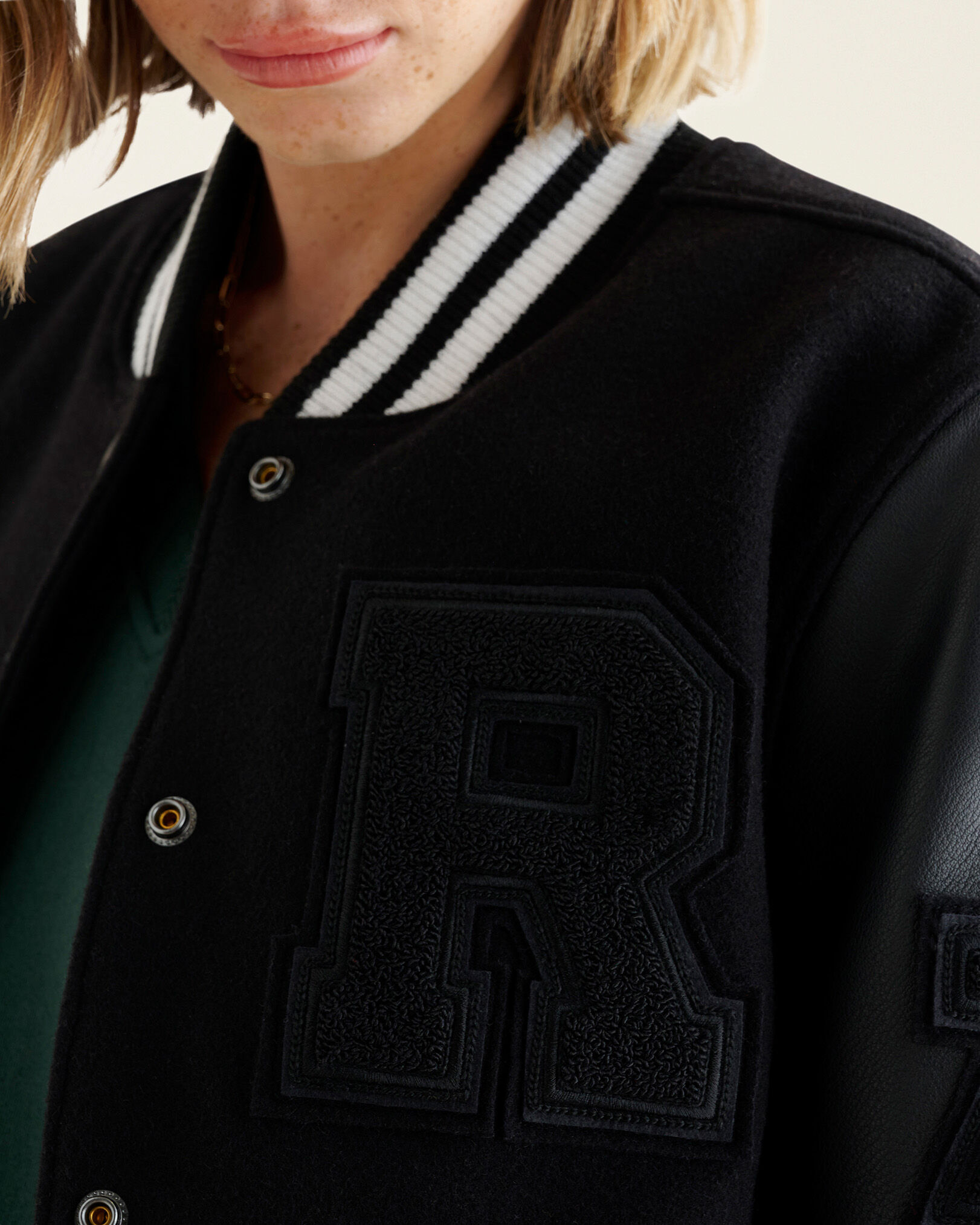 Womens Vintage Varsity Jacket
