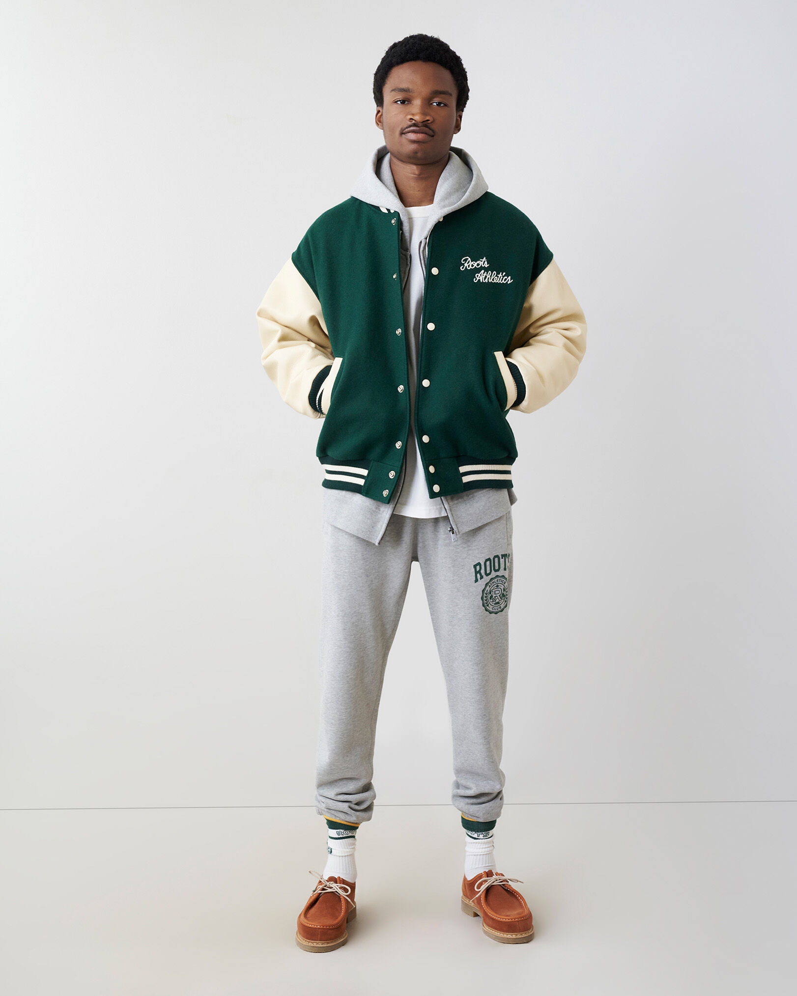 Sweatpants jacket shop