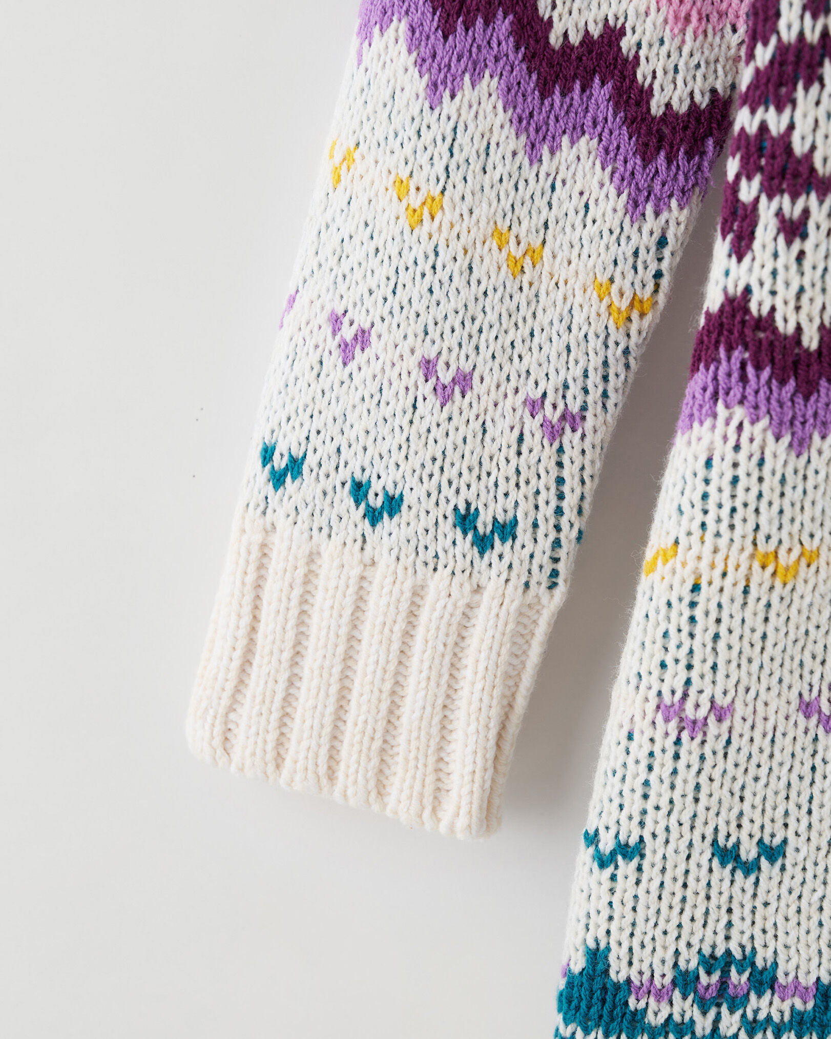 Robe Fair Isle pour bébés