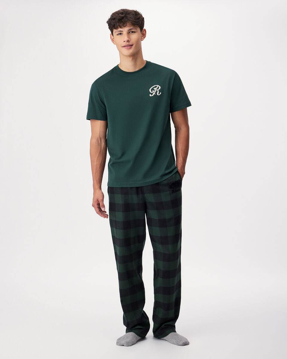 Pantalon de pyjama &agrave; carreaux pour homme