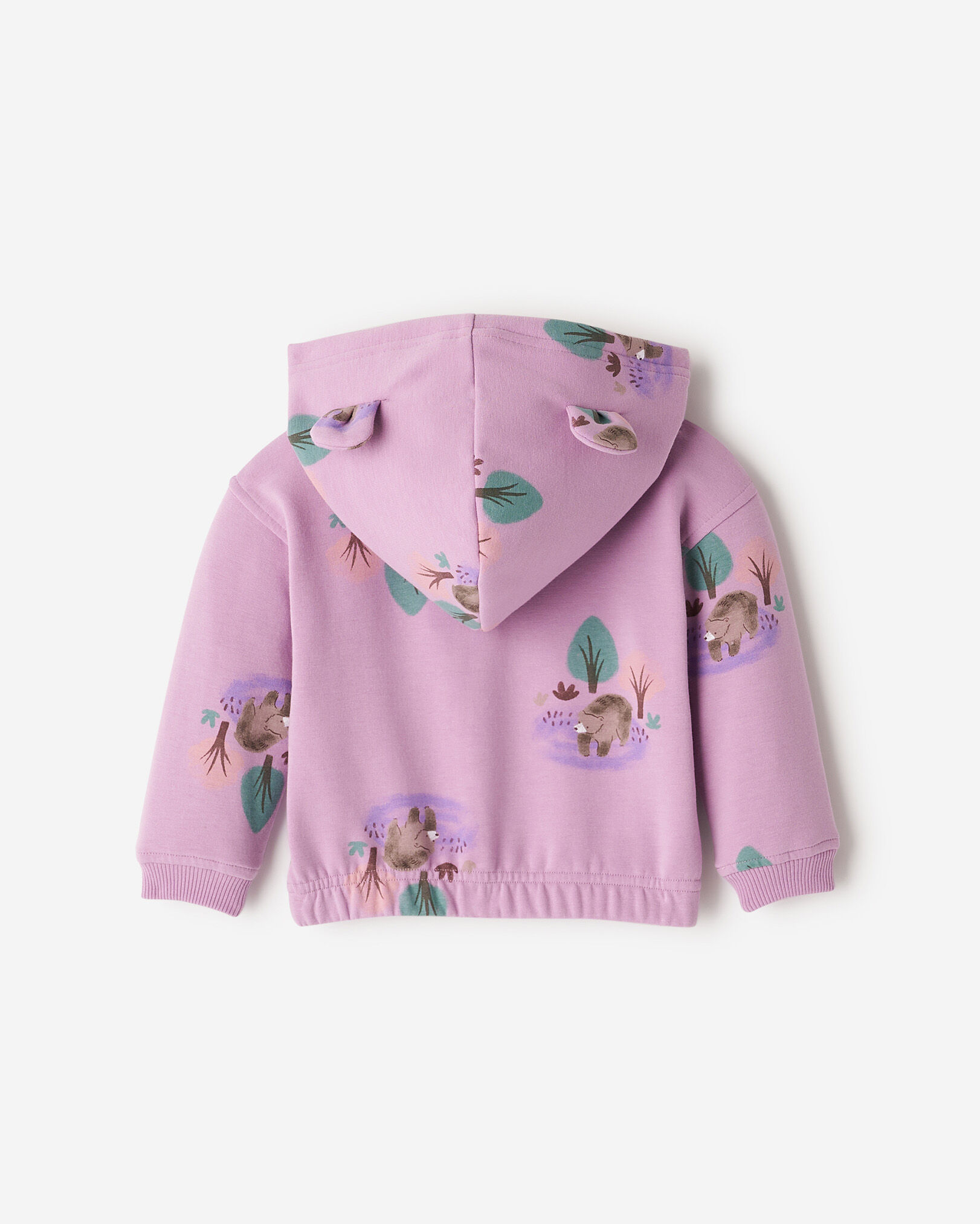 Baby Cozy Bear Zip Hoodie