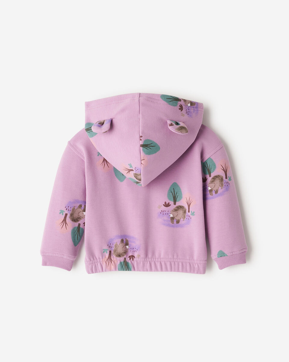 Baby Cozy Baby Bear Zip Hoodie