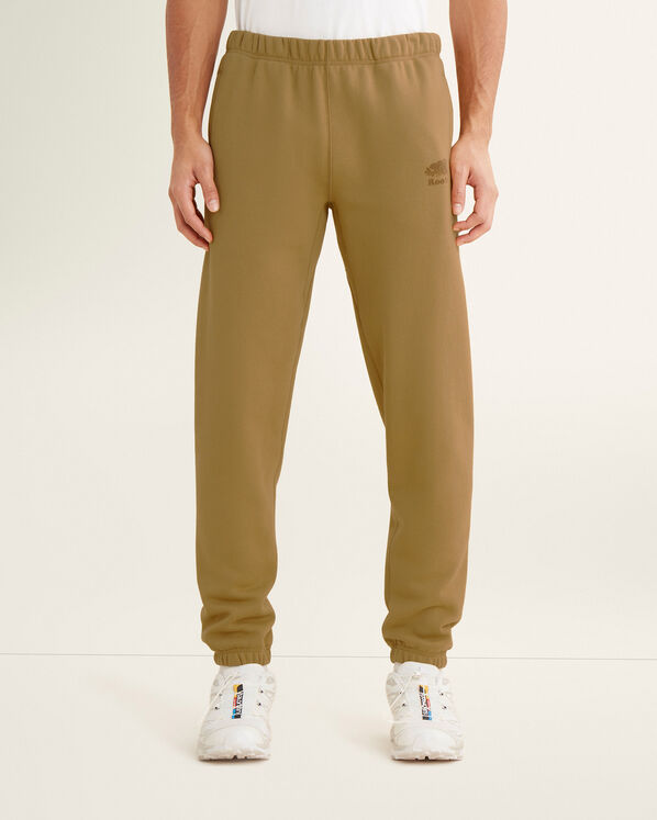 Pantalon original ajusté en molleton de coton bio