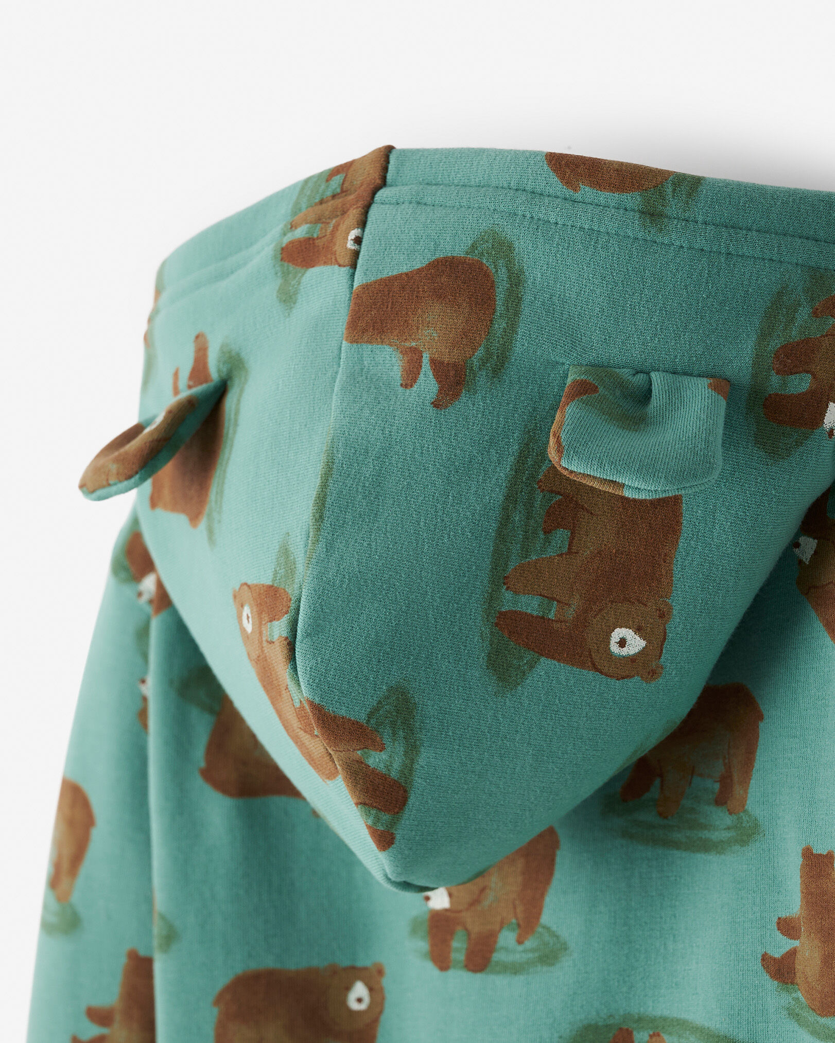 Baby Cozy Bear Zip Hoodie