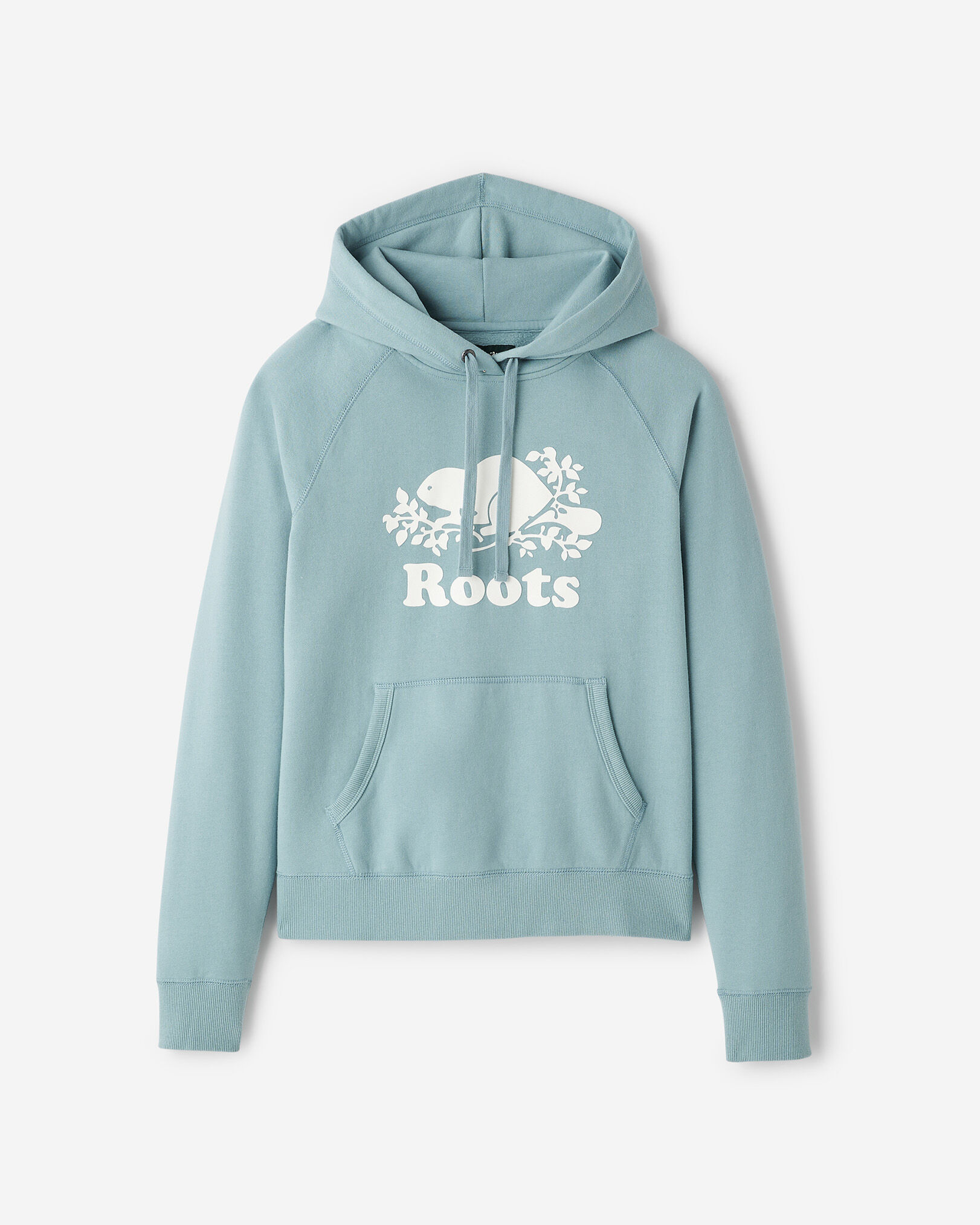 Women s Blue Sweatshirts Hoodies Roots