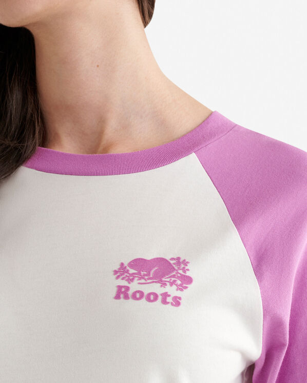 Womens Organic Cooper Baseball T-Shirt