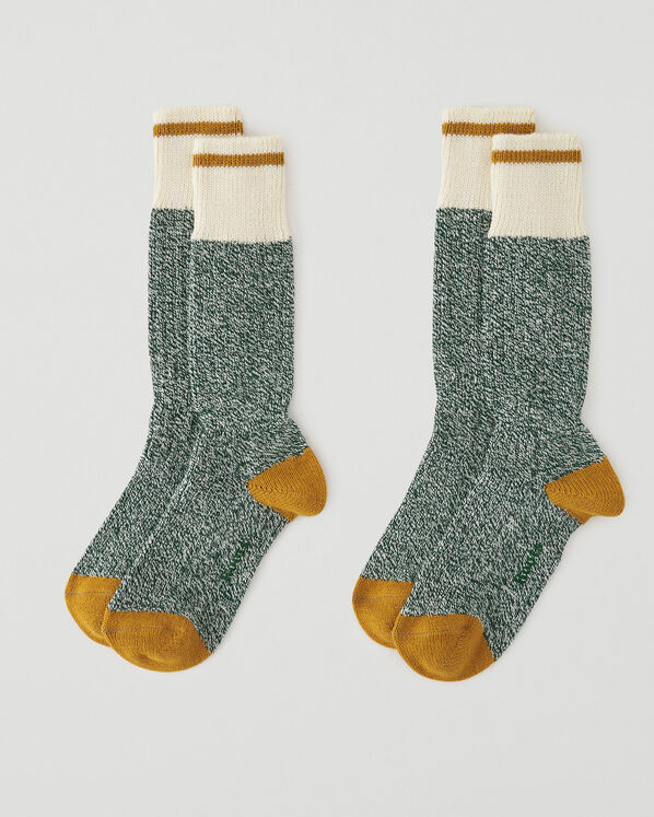 Adult Roots Pop Cabin Sock 2 Pack