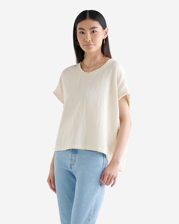 Blouse en gaze de coton Isla