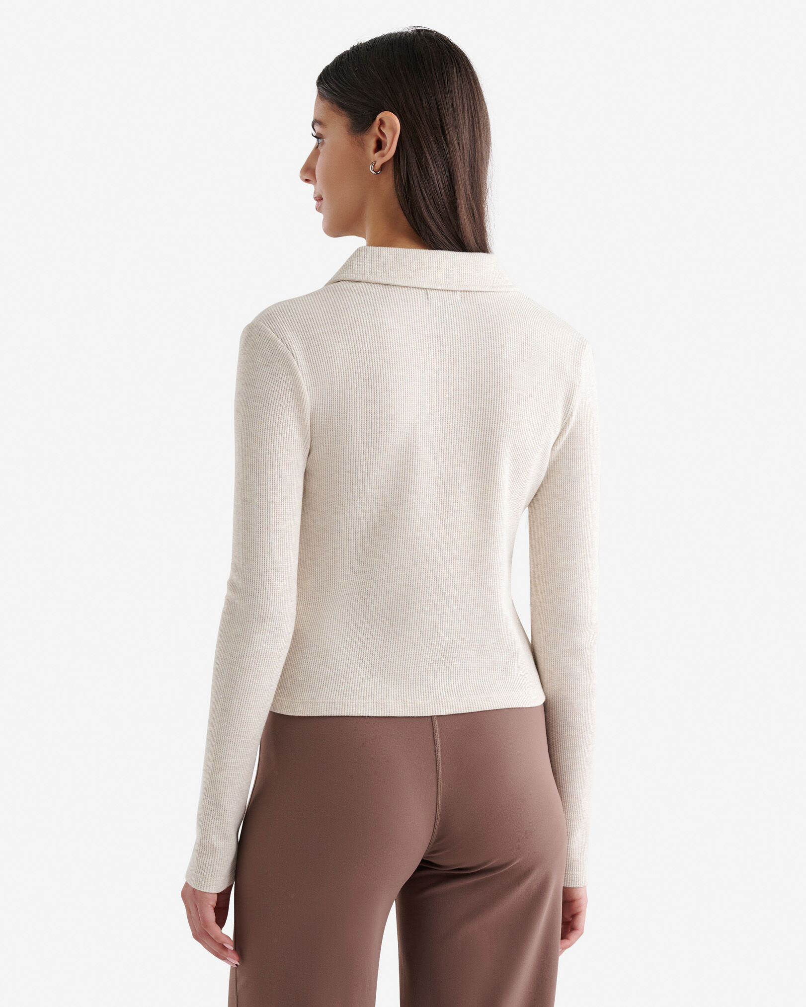 Baby Waffle Polo Top