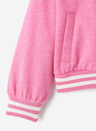 Toddler Girls Cooper Sparkle Varsity Jacket