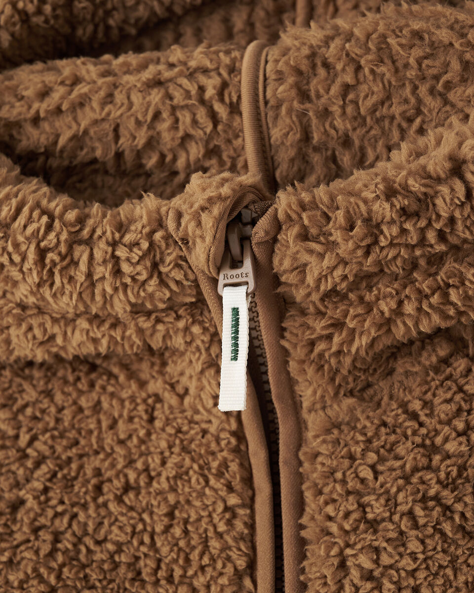 Kids Creekside Shearling Fleece Full Zip Hoodie