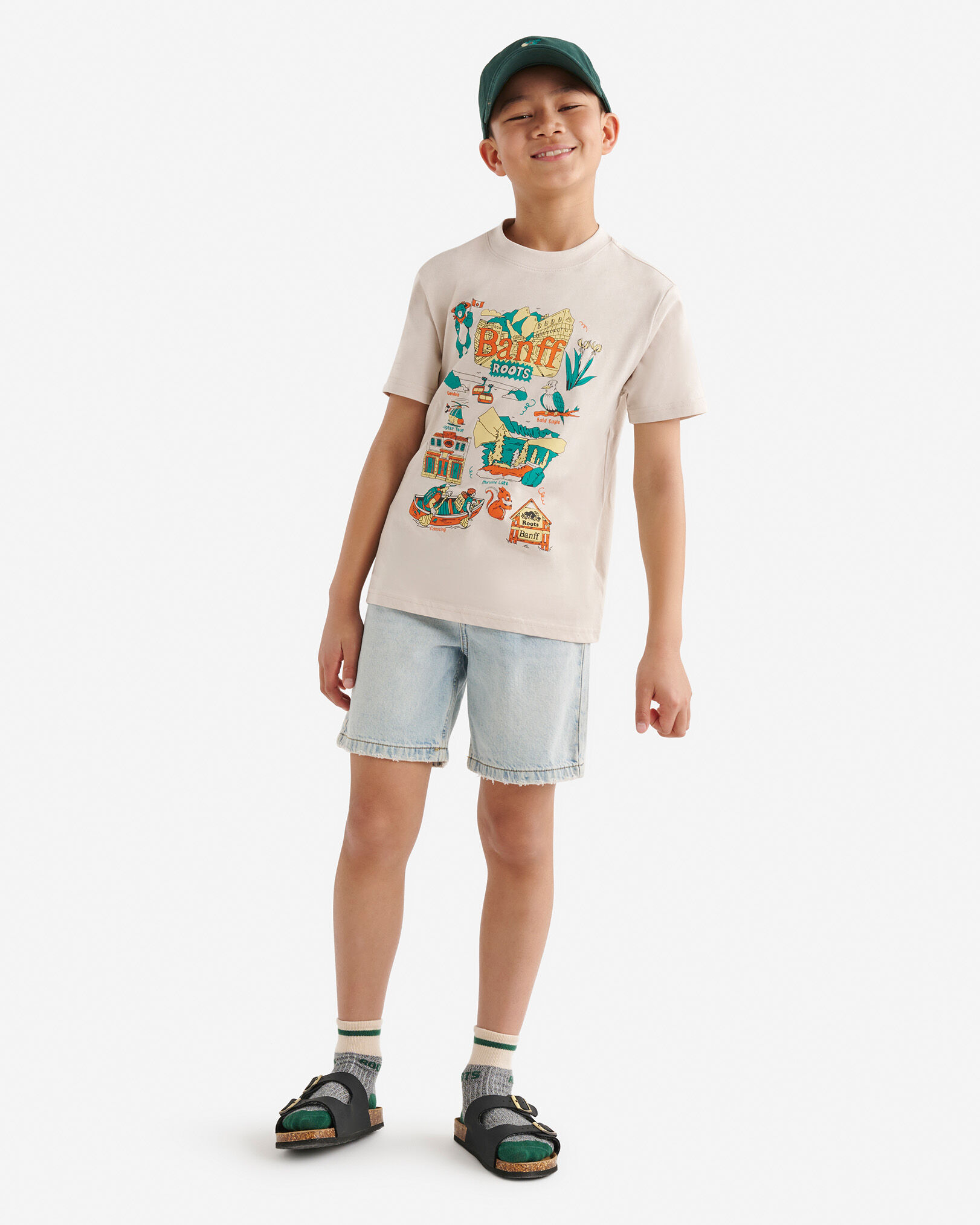 T-shirt Villes Roots pour enfants