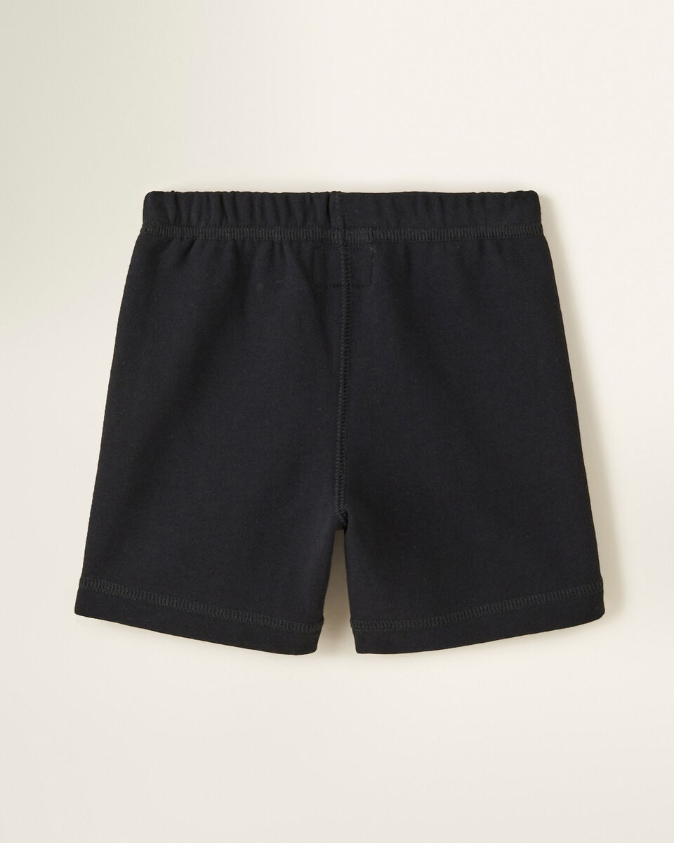 Short original en molleton ton-sur-ton pour tout-petits  